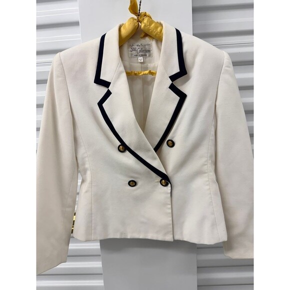 Jackets & Blazers - Vintage The Suit Collection Women's Blazer - Petite Size 8